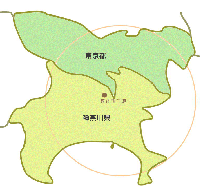 エステートシンワ エリアマップ